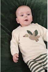 Feetje Baby Feetje sweater jongen - Wiggle and Waddle - offwhite - 51602840