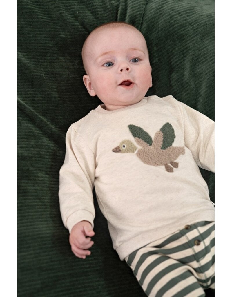 Feetje Baby Feetje sweater jongen - Wiggle and Waddle - offwhite - 51602840