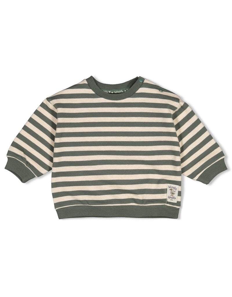 Feetje Baby Feetje sweater jongen - Wiggle and Waddle - gestreept - 51602842