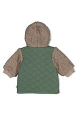 Feetje Baby Feetje jongens jas boucle  - Wiggle and Waddle - groen - 51800369