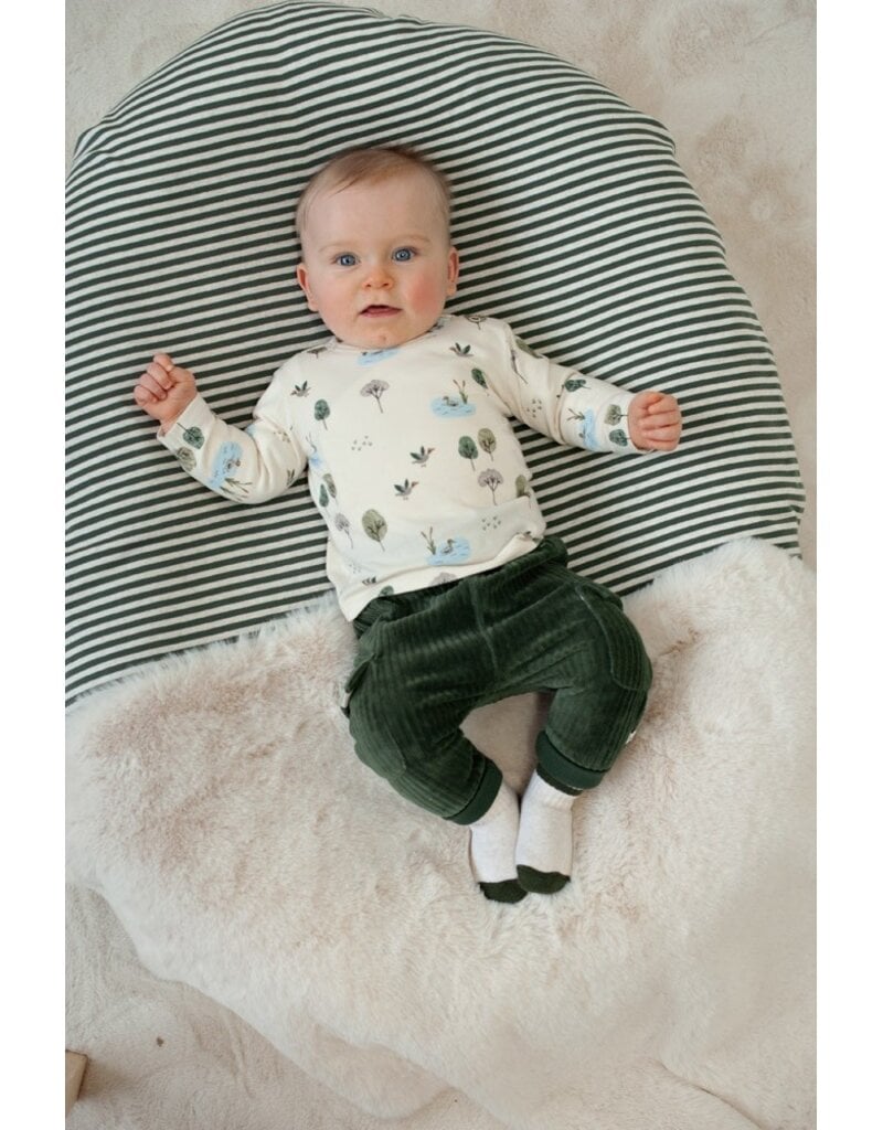 Feetje Baby Feetje jongensbroek - Wiggle and Waddle - velours rib - 52202598