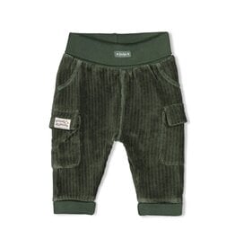 Feetje Baby Feetje babybroek jongen - Wiggle and Waddle - velours rib