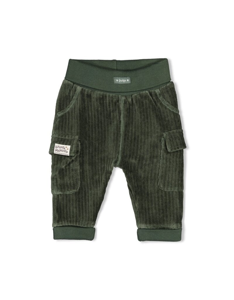 Feetje Baby Feetje jongensbroek - Wiggle and Waddle - velours rib - 52202598
