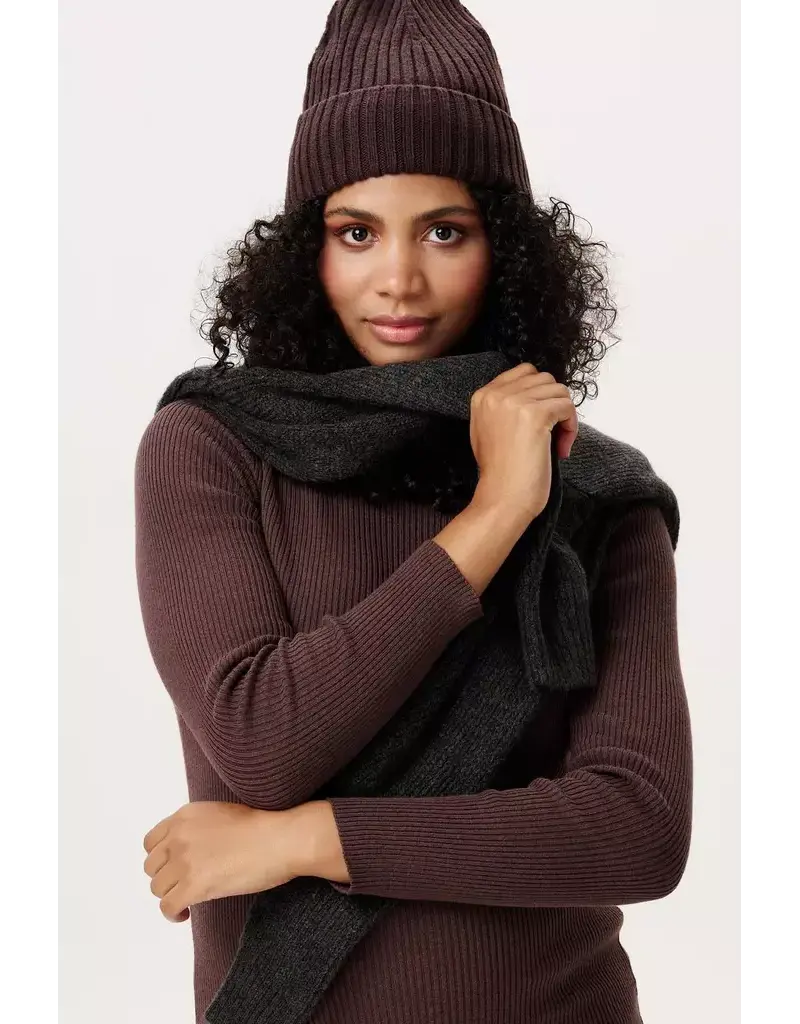 Noppies Noppies zwangerschapsshirt  - twin rib - donker bruin - 6030001 2613