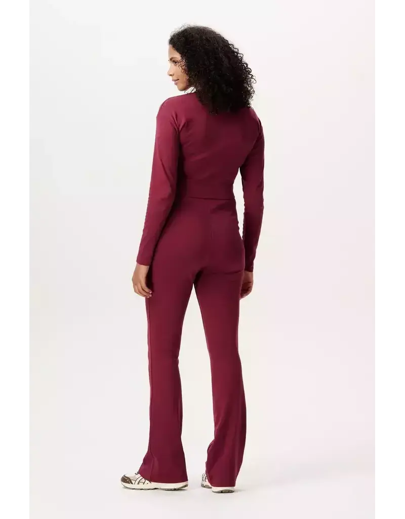 Noppies Zwangerschap & voedingsshirt  - cropped - Zinfandel rood - 6030022 4260