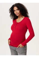Noppies Noppies Zwangerschap & Voedingsshirt - Jester Red - 6030002 4260