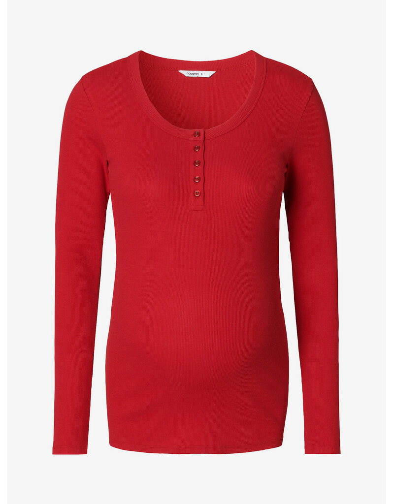 Noppies Noppies Zwangerschap & Voedingsshirt - Jester Red - 6030002 4260
