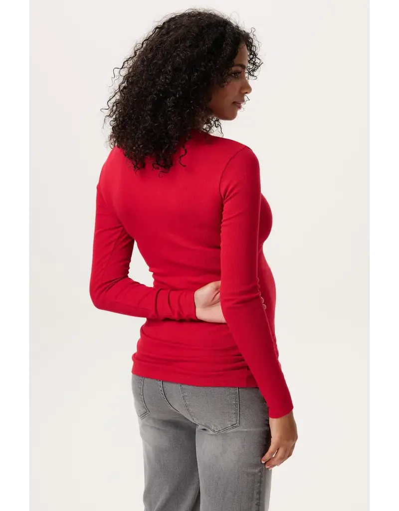 Noppies Noppies Zwangerschap & Voedingsshirt - Jester Red - 6030002 4260