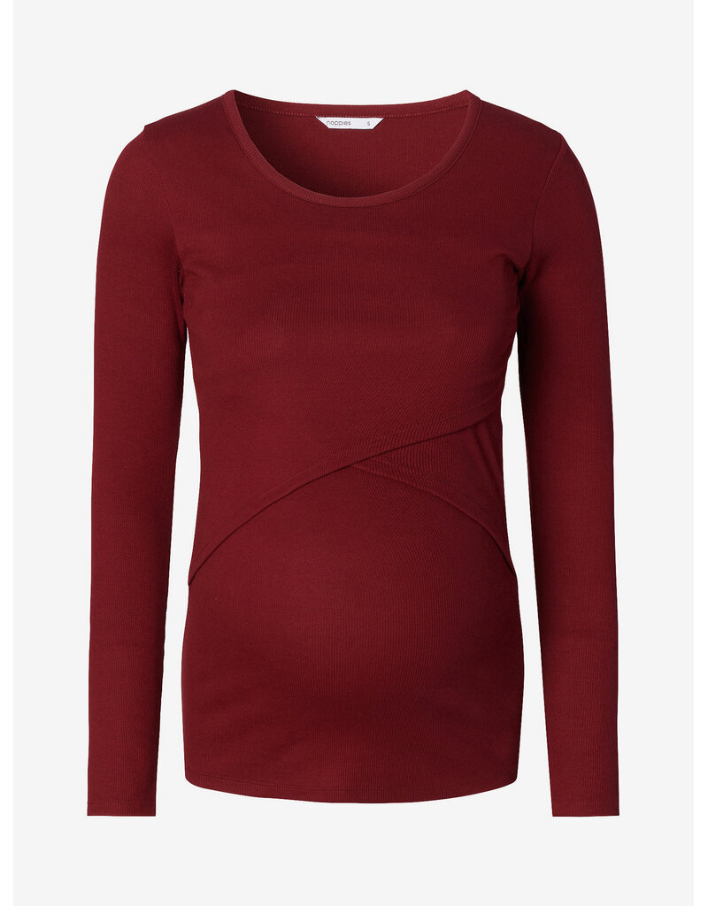 Noppies Noppies Zwangerschap & Voedingsshirt - zinfandel red - 6030007 4522