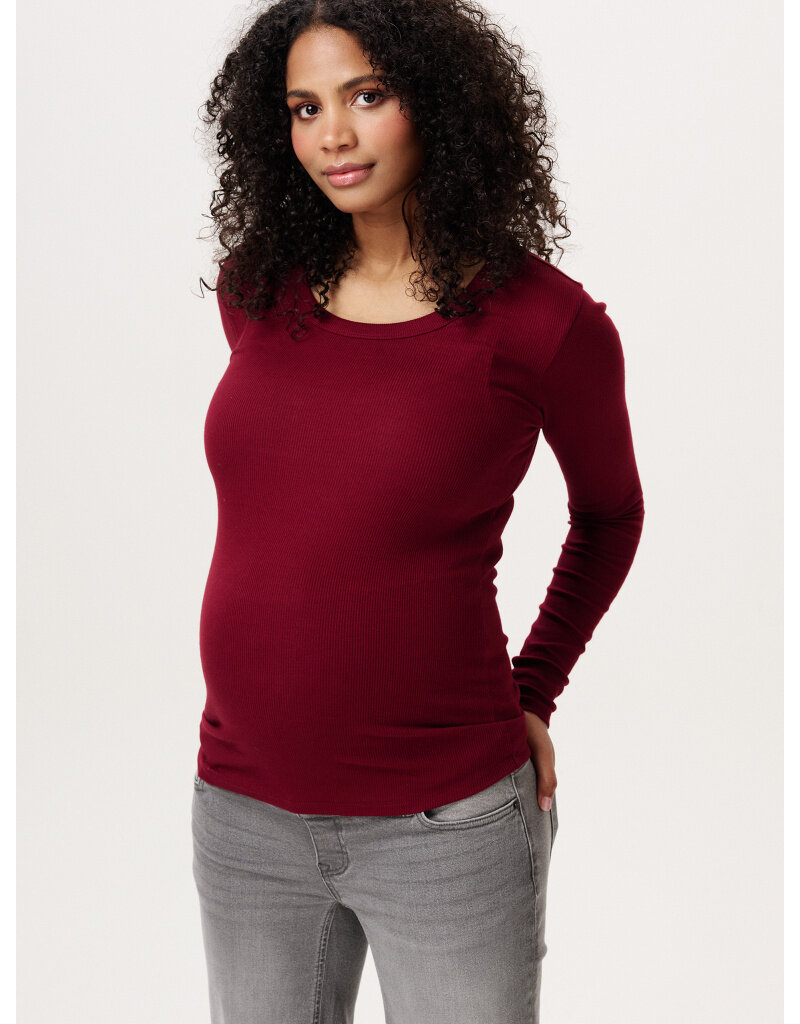 Noppies Noppies Zwangerschap & Voedingsshirt - zinfandel red - 6030007 4522