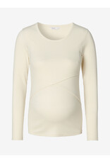 Noppies Noppies Zwangerschap & Voedingsshirt - bone white - 6030007 1105