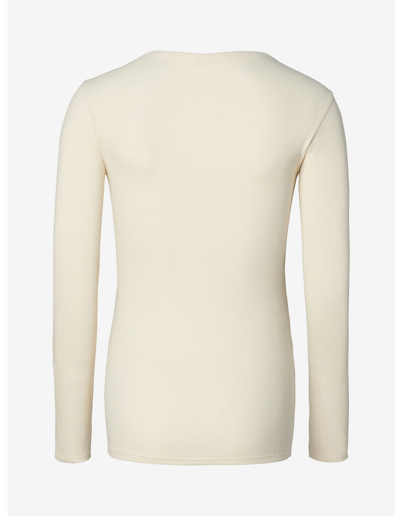 Noppies Noppies Zwangerschap & Voedingsshirt - bone white - 6030007 1105