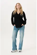 Noppies Noppies Zwangerschap & Voedingsblouse - zwart - 6030010 1007