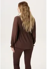 Noppies Noppies Zwangerschap & Voedingsblouse - bruin - 6030010 2613