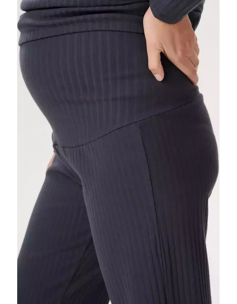 Noppies Noppies Zwangerschapsbroek- Wide Leg - Forged Iron - 6030011 1790