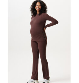 Noppies Noppies Zwangerschapsbroek Casual Flared Leg - bruin