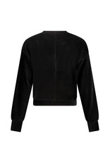 Love2Wait Love2Wait Sweater - Velvet - cropped - Zwart - B999 Alisa