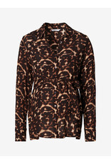 Noppies Noppies leopard zwangerschapsblouse met voedingsfunctie - 6030019
