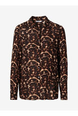 Noppies Noppies leopard zwangerschapsblouse met voedingsfunctie - 6030019