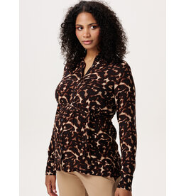 Noppies Noppies zwangerschapsblouse leopard