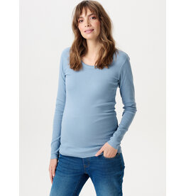 Noppies Noppies zwangerschapsshirt lichtblauw - Ashley Blue