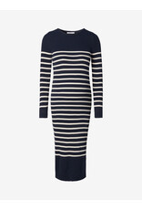 Noppies Noppies blauw-wit gestreepte midi zwangerschapsjurk met split - 1604514 7360