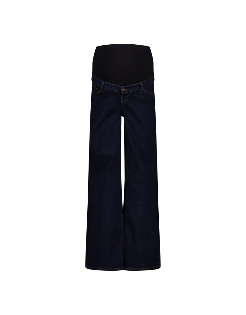 Love2Wait Love2Wait Jill wide leg zwangerschapsjeans Dark Wash - L30, L32 & L34 - B999 Jill 022