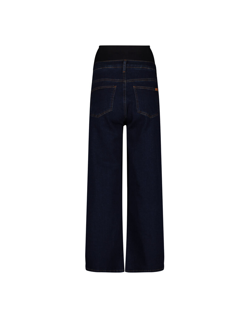 Love2Wait Love2Wait Jill wide leg zwangerschapsjeans Dark Wash - L30, L32 & L34 - B999 Jill 022