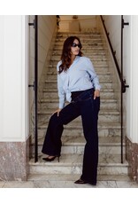 Love2Wait Love2Wait Jill wide leg zwangerschapsjeans Dark Wash - L30, L32 & L34 - B999 Jill 022