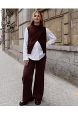Love2Wait Love2Wait Jill bruine wide leg zwangerschapsjeans - L30, L32 & L34 - B999 Jill 8000
