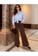Love2Wait Love2Wait Jill bruine wide leg zwangerschapsjeans - L30, L32 & L34 - B999 Jill 8000