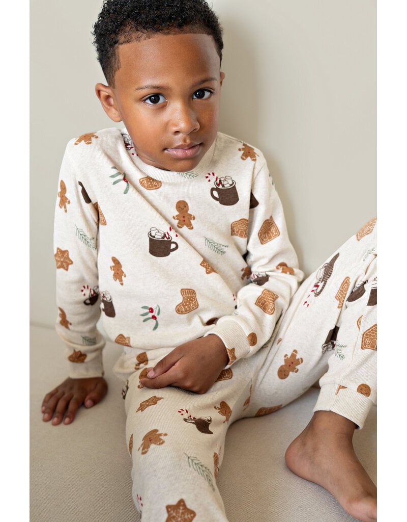 Feetje Baby Feetje Premium Limited pyjama Cosy Cookie – Naturel Melange