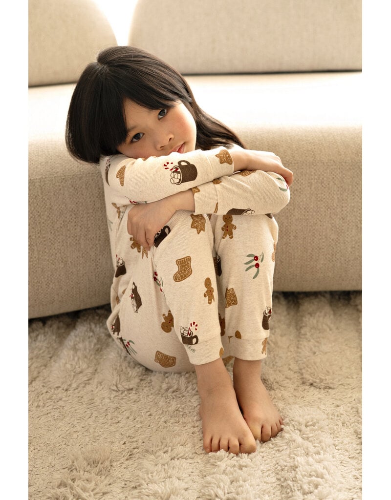 Feetje Baby Feetje Premium Limited pyjama Cosy Cookie – Naturel Melange