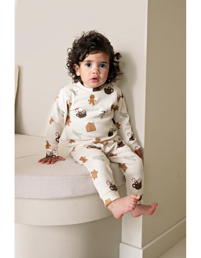 Feetje Baby Feetje Premium Limited pyjama Cosy Cookie – Naturel Melange