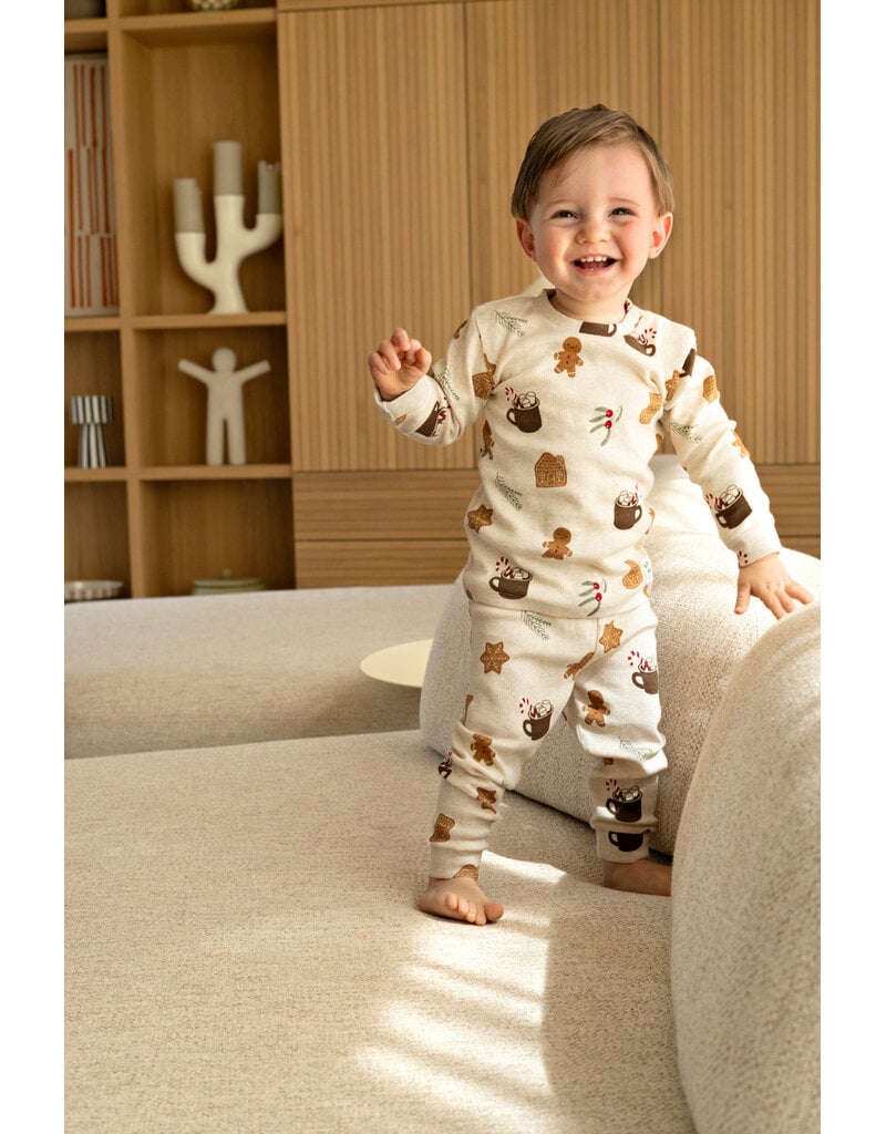 Feetje Baby Feetje Premium Limited pyjama Cosy Cookie – Naturel Melange