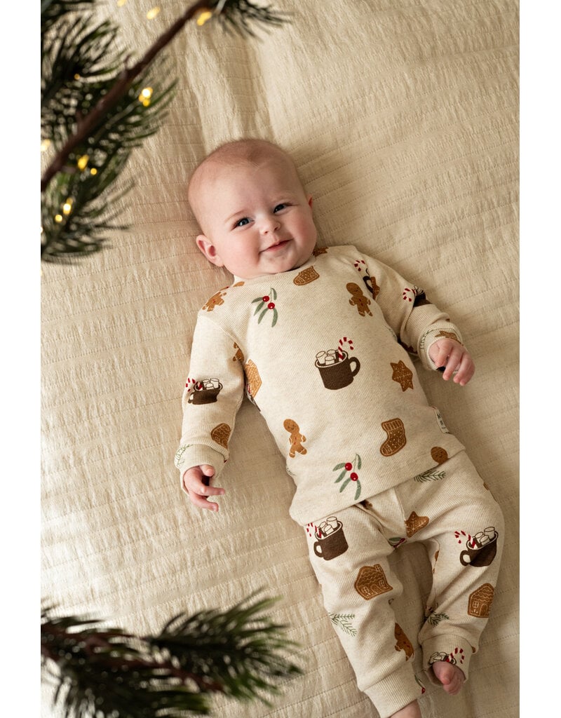 Feetje Baby Feetje Premium Limited pyjama Cosy Cookie – Naturel Melange