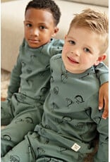Feetje Baby Feetje Premium Limited pyjama Jack Snack – Petrol