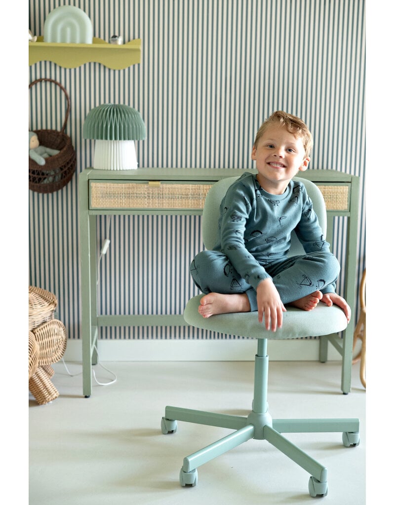 Feetje Baby Feetje Premium Limited pyjama Jack Snack – Petrol