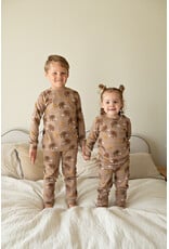 Feetje Baby Feetje Premium Limited pyjama Milo Mammoet – Taupe