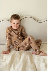 Feetje Baby Feetje Premium Limited pyjama Milo Mammoet – Taupe