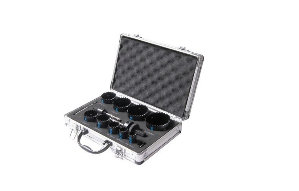 Cassette gatzaag Bi-metaal Monteur in aluminium koffer