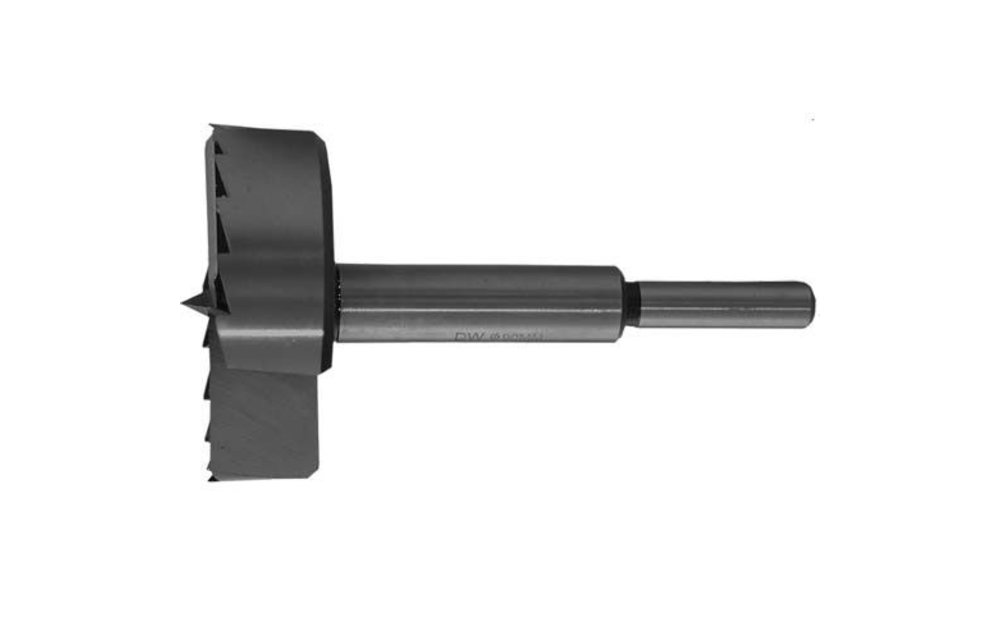 Forstner bit met afgedraaide schacht