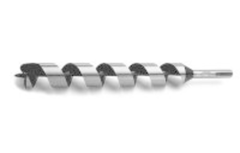 Slangenboor 320 mm lang met 3 spanvlakken