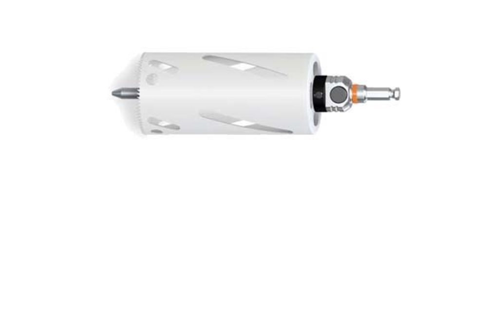MXqs gatzaag extra lang 44x165 mm Bi-metaal | incl. MXqs adapter excl. centreerpin