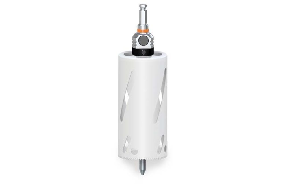 MXqs gatzaag extra lang 68x165 mm Bi-metaal | incl. MXqs adapter excl. centreerpin