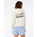 Ripcurl Breaking Waves Hoodie Wit Ripcurl Breaking Waves Hoodie Wit