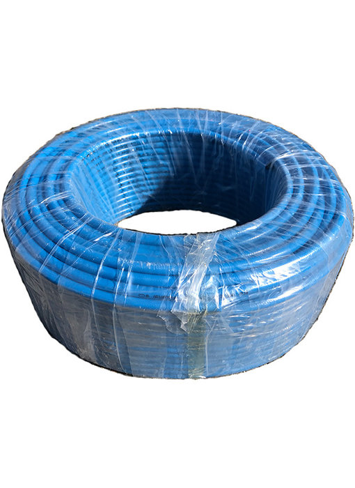 Werkslang Blauw 6mm, per mtr