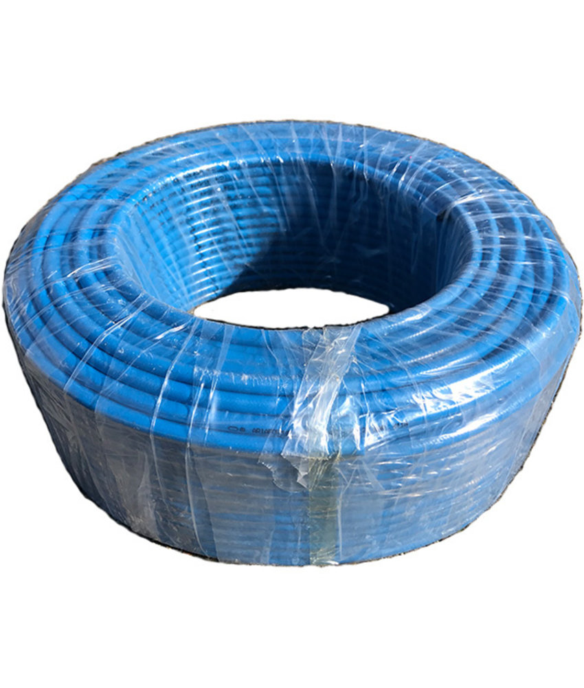 Werkslang Blauw 6mm, per mtr