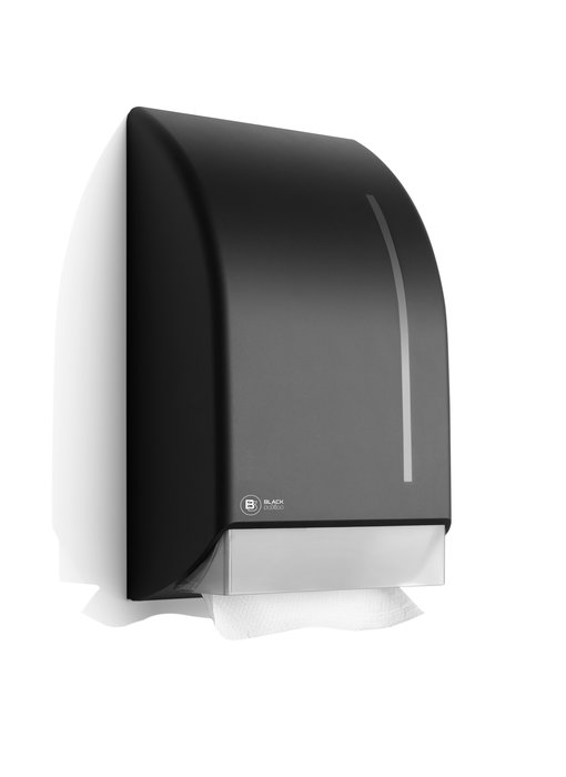 BlackSatino Handdoek dispenser, Zwart