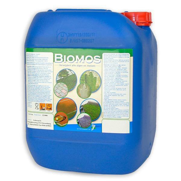 Mos- en Algenverwijderaar (Biomos) - 10 liter can